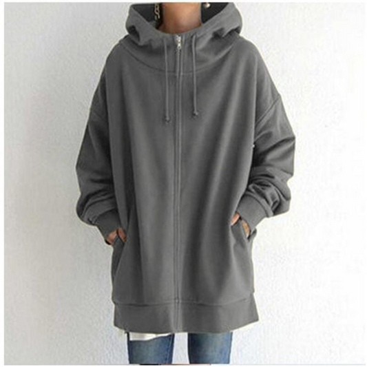 Cozy Hooded Sweatshirt for Women - OutfitLondon