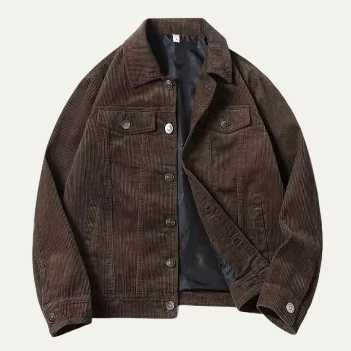 Classic Men's Corduroy Button Down Jacket