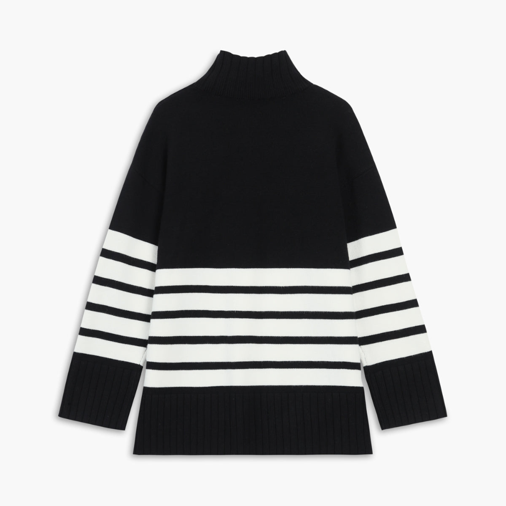 Soft Women's Horizontal Neck Sweater