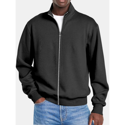 Men's Classic Fleece Zip Up Hoodie Jacket