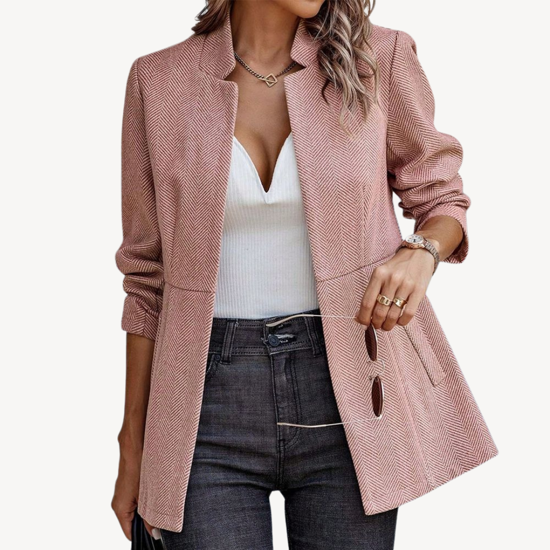 Ladies Classic Formal Coat Jacket - OutfitLondon