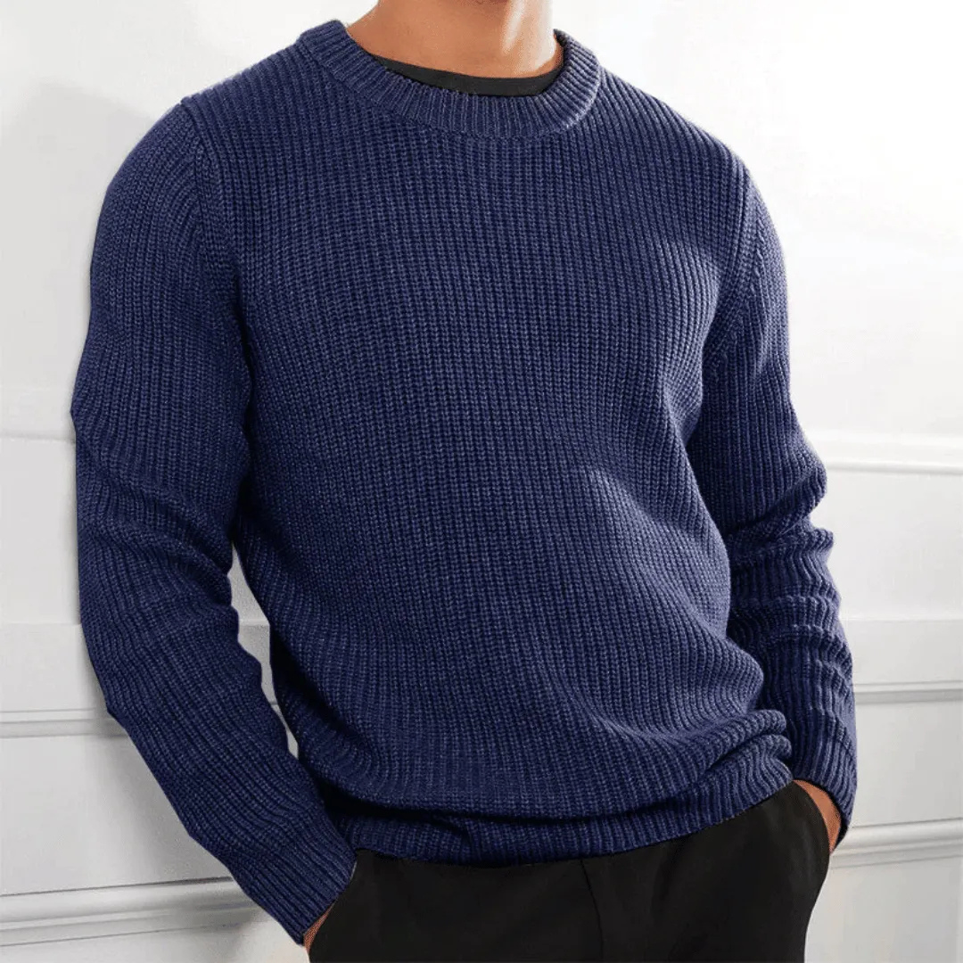 Classic Fit Men's Crew Sweater