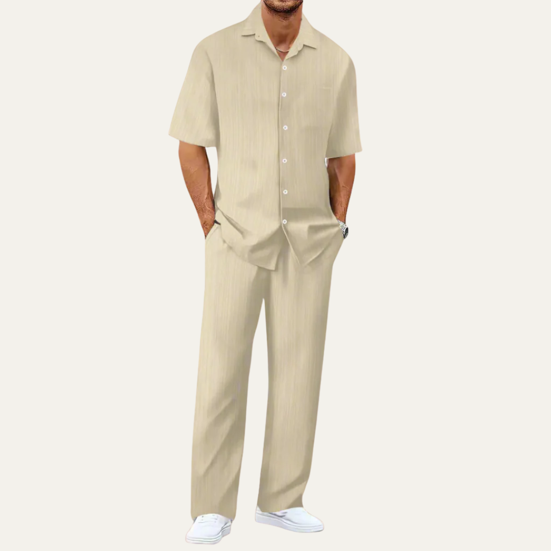 Casual Summer Mens Clothing Set - OutfitLondon