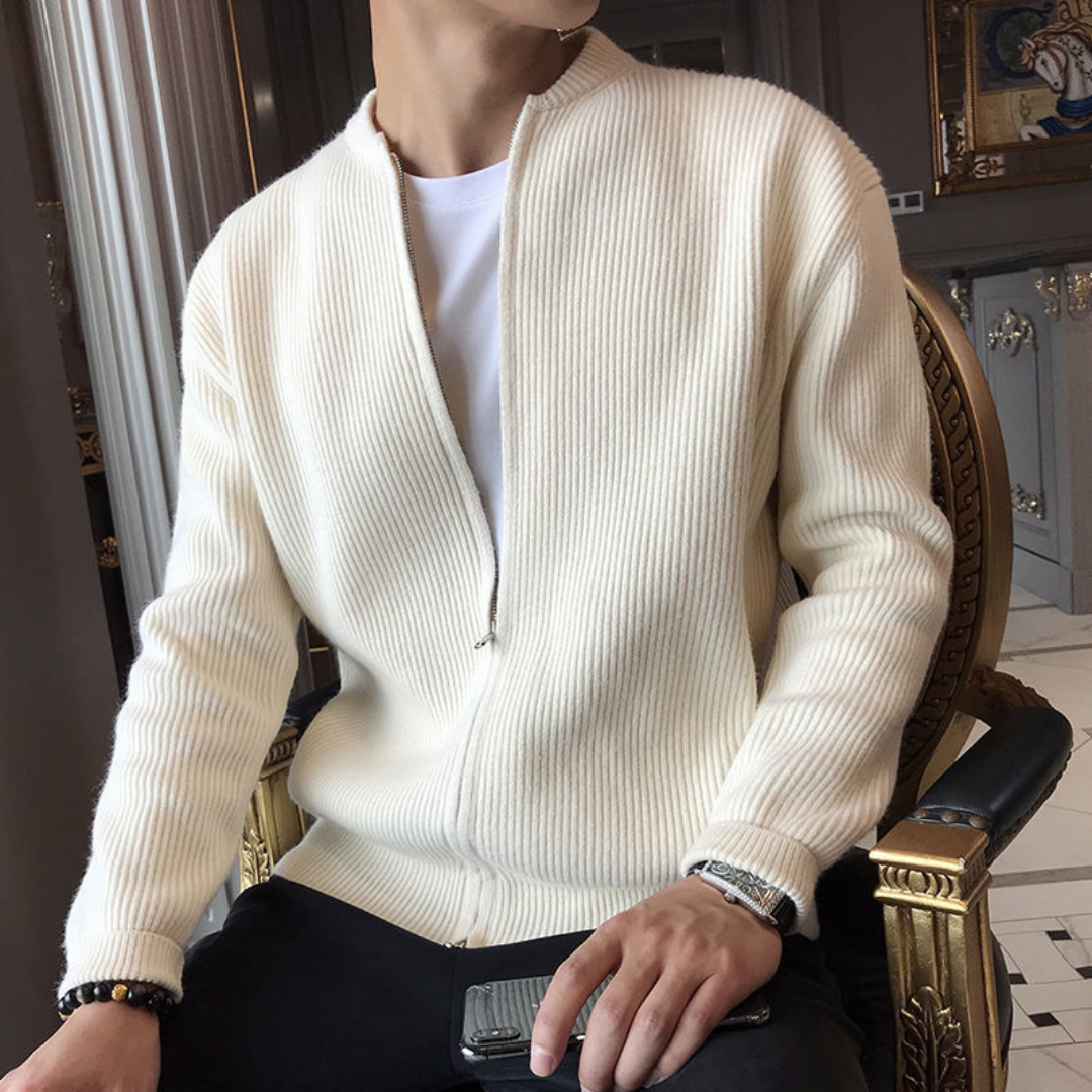 Comfy Men's Knitted Crew Sweater
