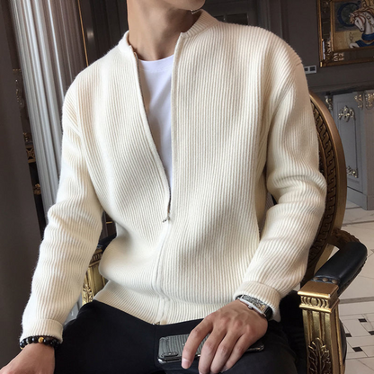 Comfy Men's Knitted Crew Sweater