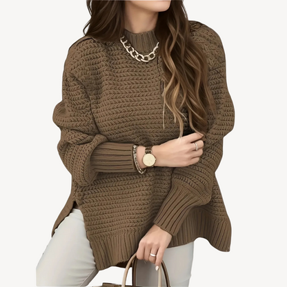 Soft Chunky Wool Women's Sweater - OutfitLondon