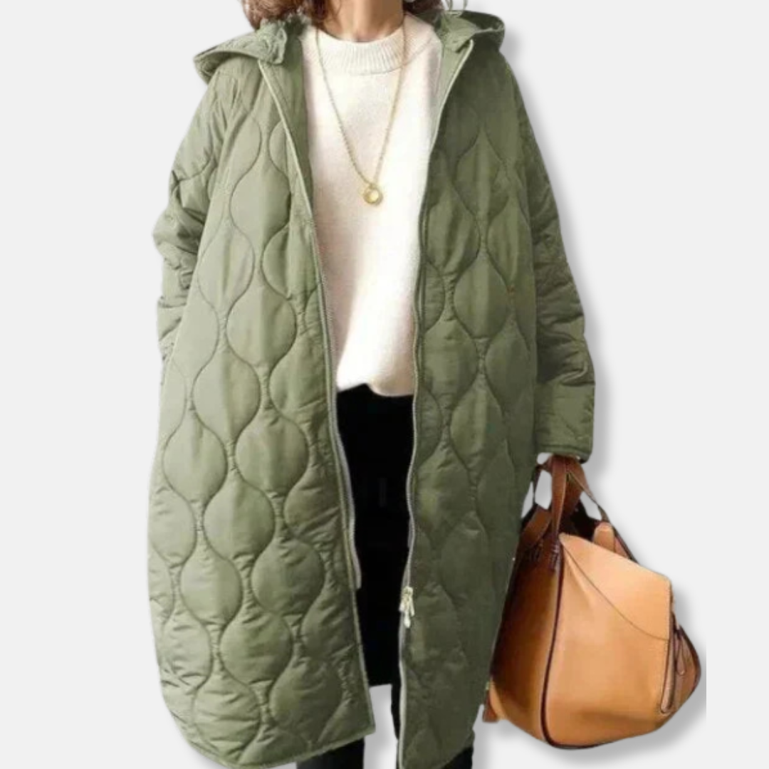Warm Oversized Parka Coat | Thick Quilted Winter Jacket