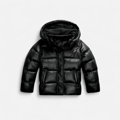 Women's Lightweight Down Puffer Coat - OutfitLondon