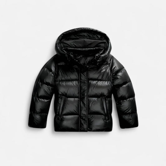 Women's Lightweight Down Puffer Coat - OutfitLondon