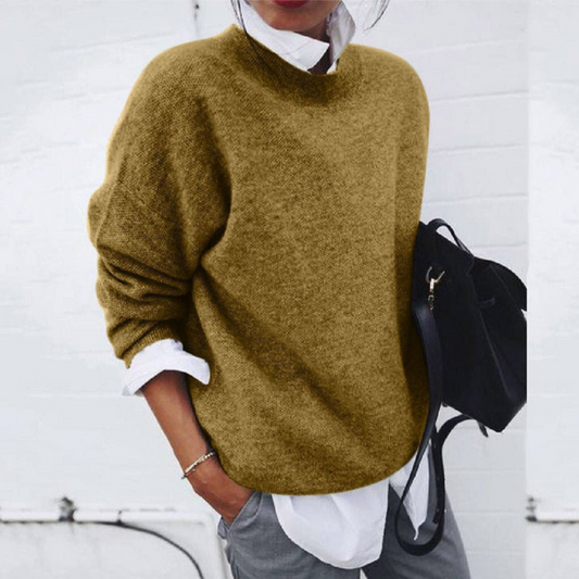 Cozy Women's Winter Knit Sweater - OutfitLondon