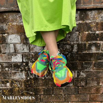 Comfortable Arch Support Colorful Shoes