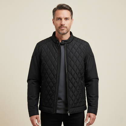 Sheffield Men's Slim Insulated Padded Parka Jacket
