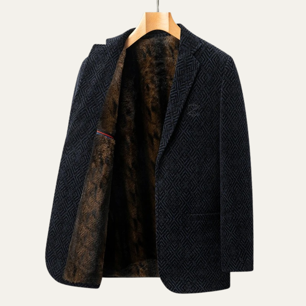 Classic Men's Wool Blazer Jacket - OutfitLondon