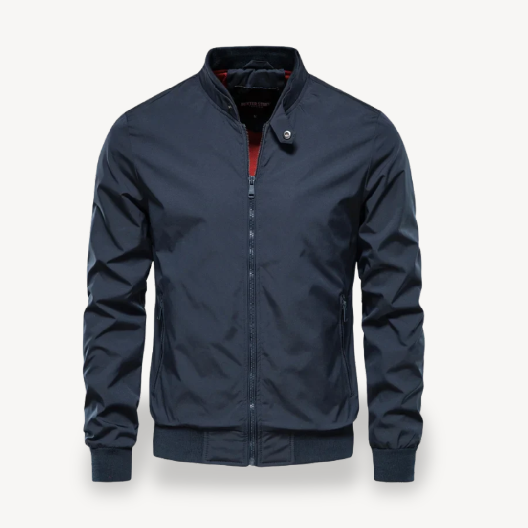 Relaxed Fit Mens Bomber Coat