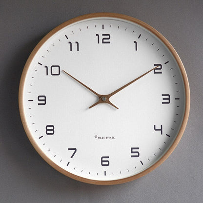Farmhouse Style Wooden Wall Clock