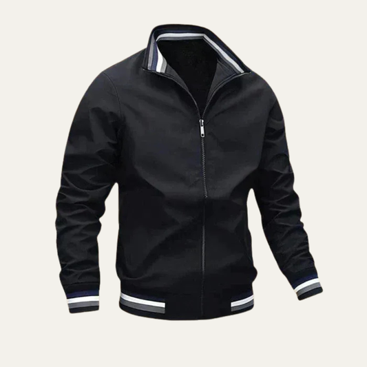 Men's Breathable Sports Stripe Jacket - OutfitLondon