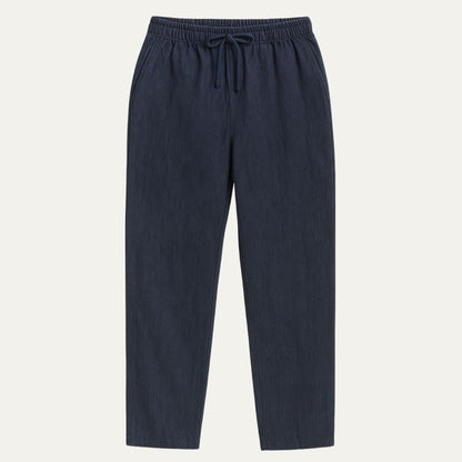 Classic Light Brown Linen Mens Pants