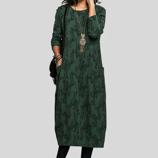 Stylish Printed Mid Length Women's Dress - OutfitLondon