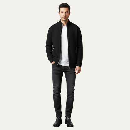 Warm Plaid Quilted Fleece Lined Jacket
