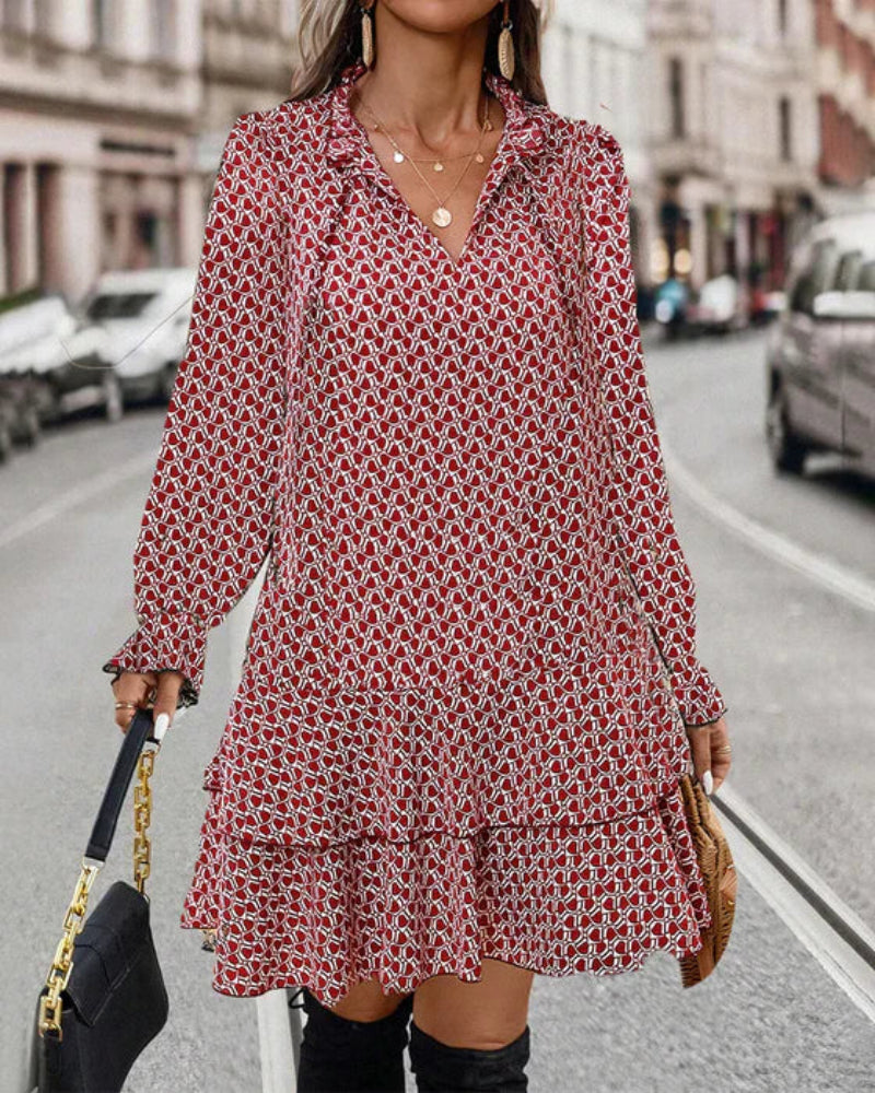 Summer Breathable Short Sleeve Dress for Women