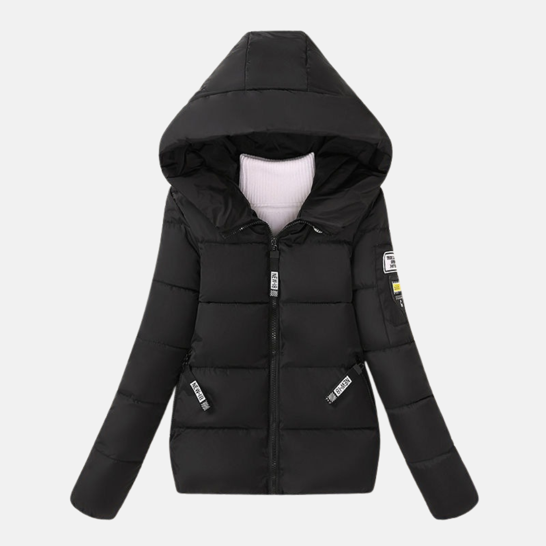 Soft Padded Parka Coat for Women - OutfitLondon