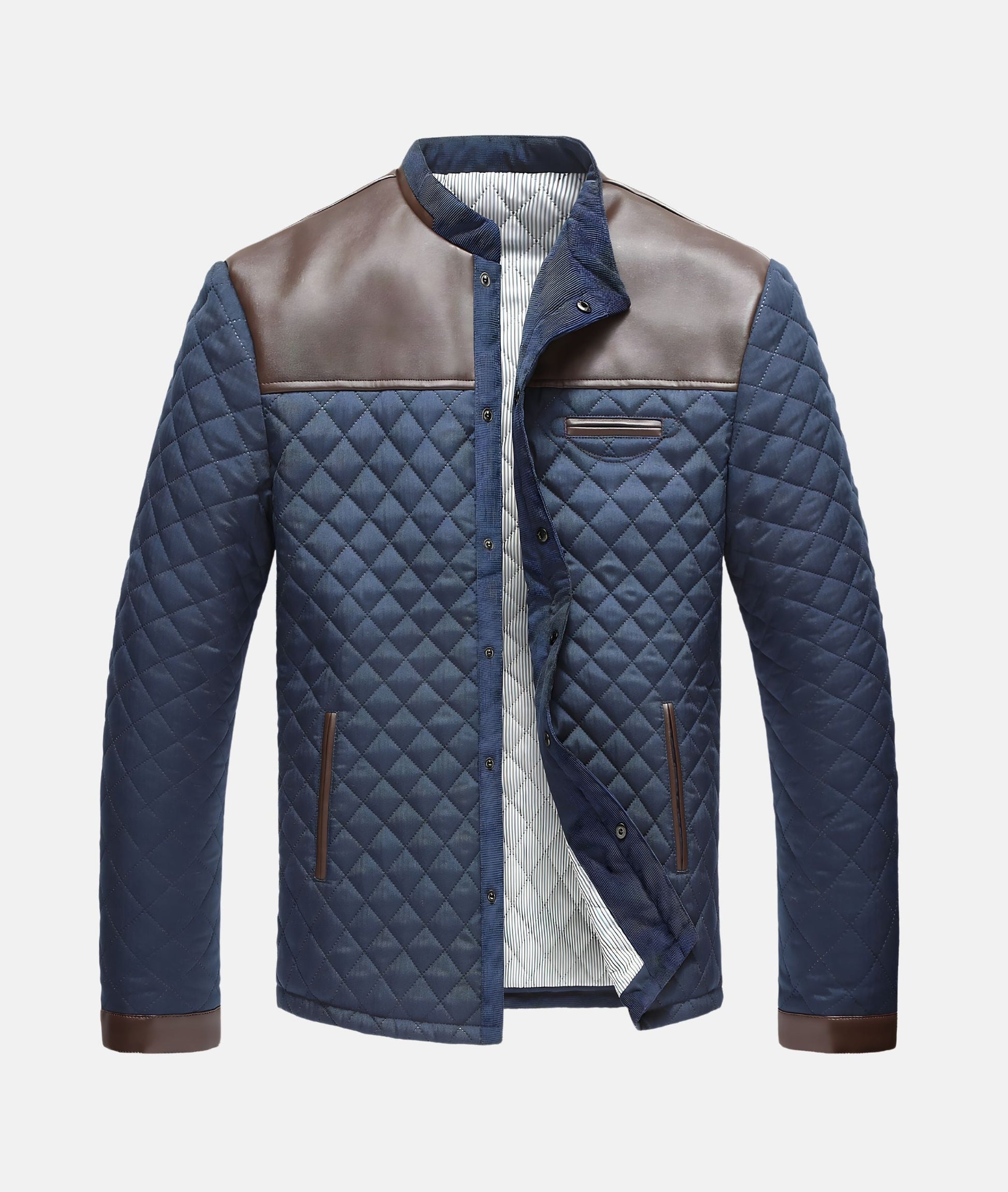 Warm Padded Men's Winter Coat - OutfitLondon