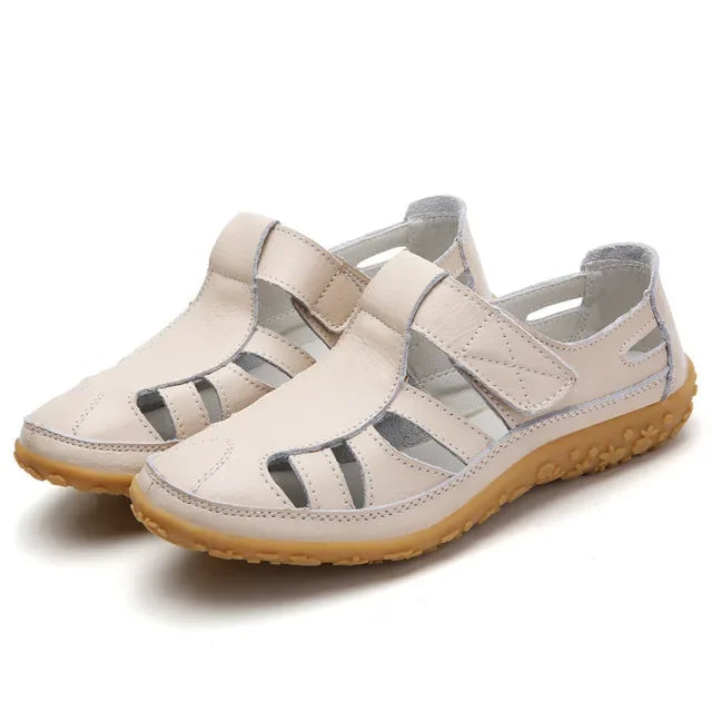 Comfortable Leather Flip Flop Sandals