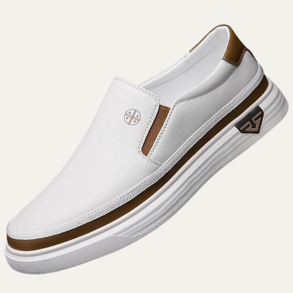 Comfortable Men's Slip On Leather Loafers - OutfitLondon