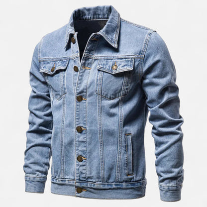 Vintage Style Men's Jeans Jacket
