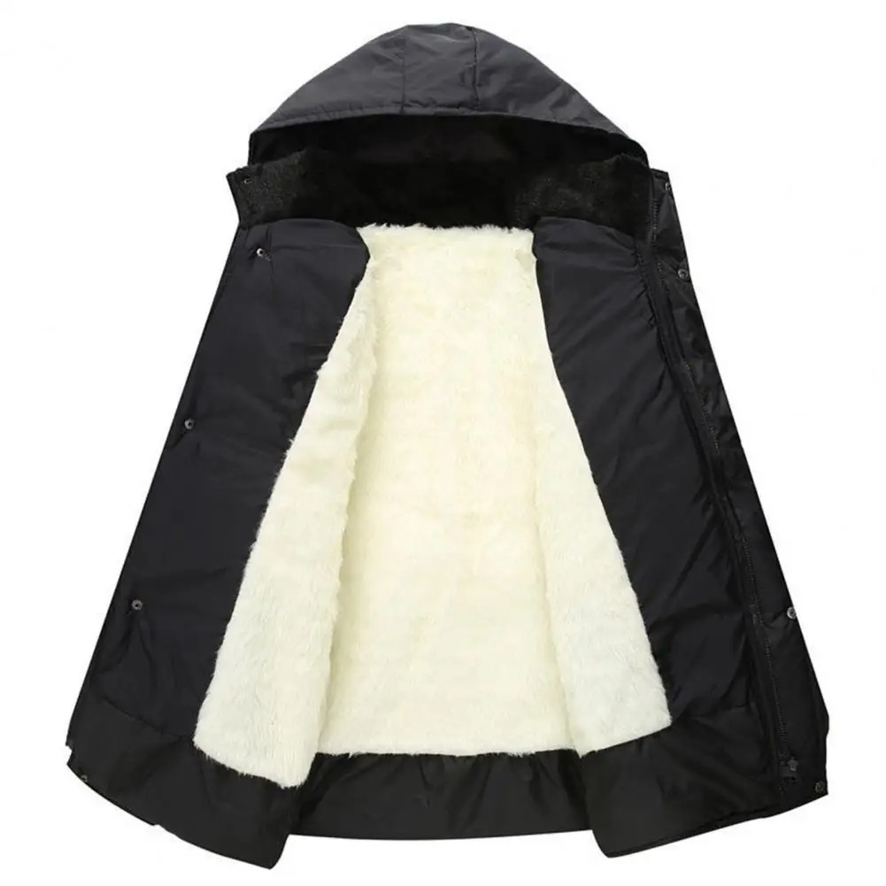 Insulated Men's Quilted Hooded Parka Coat - OutfitLondon