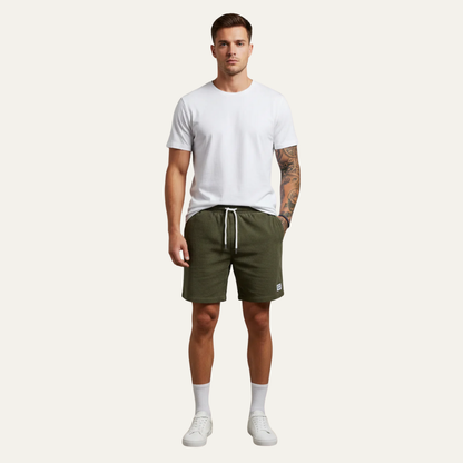 Men's Relaxed Fit Elastic Waist Shorts