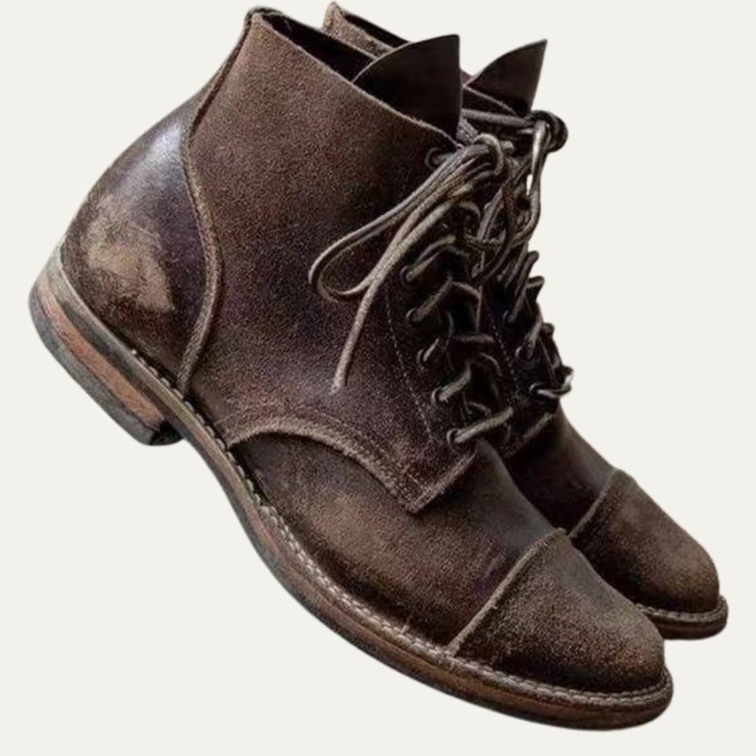 Classic Leather Lace Up Work Boot