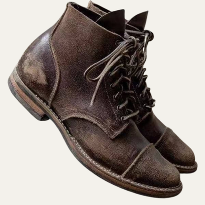 Classic Leather Lace Up Work Boot