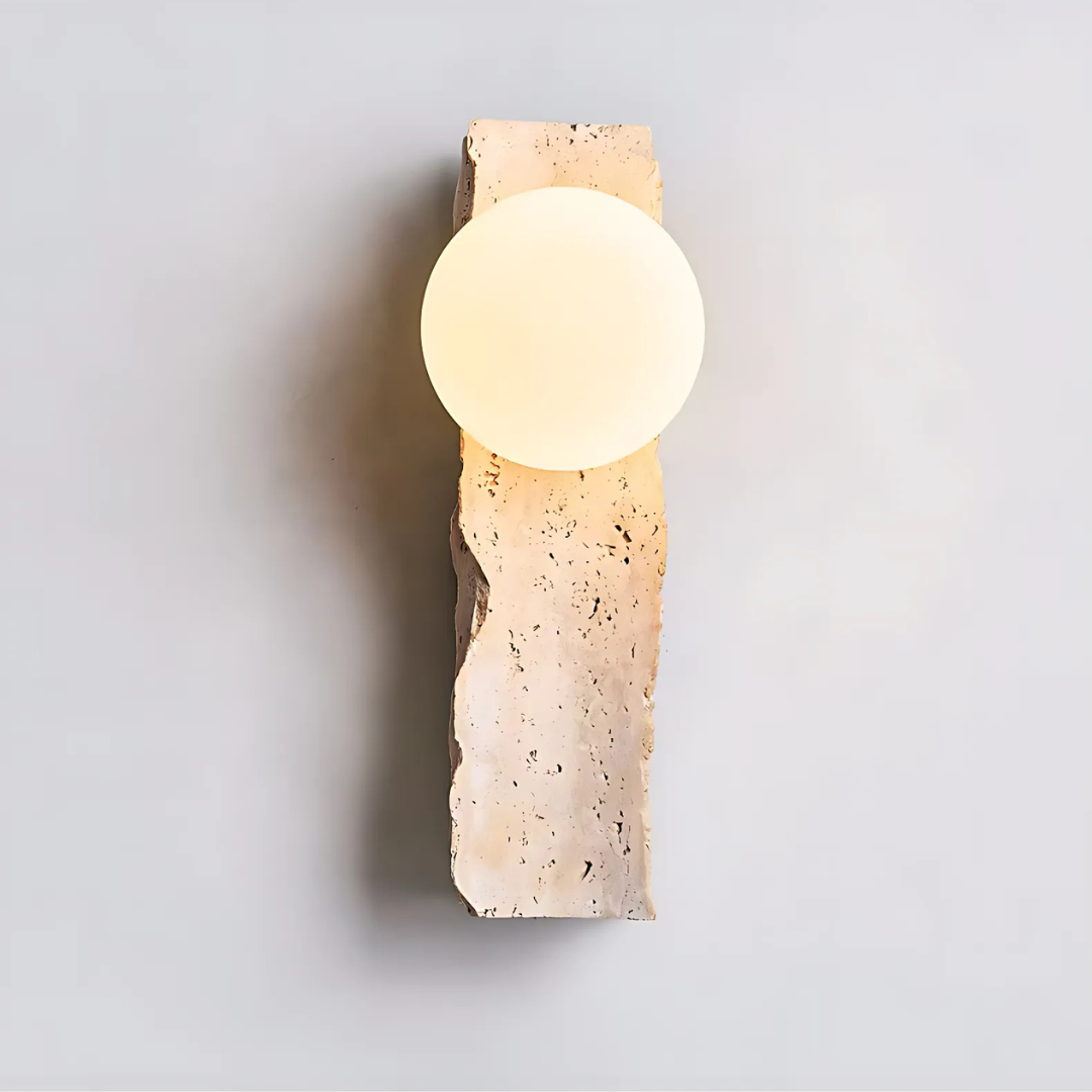 Elegant Stone LED Wall Lamp - OutfitLondon