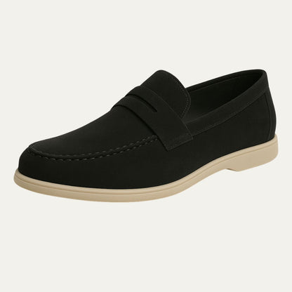 Luxury Brown Suede Slip On Shoes for Men