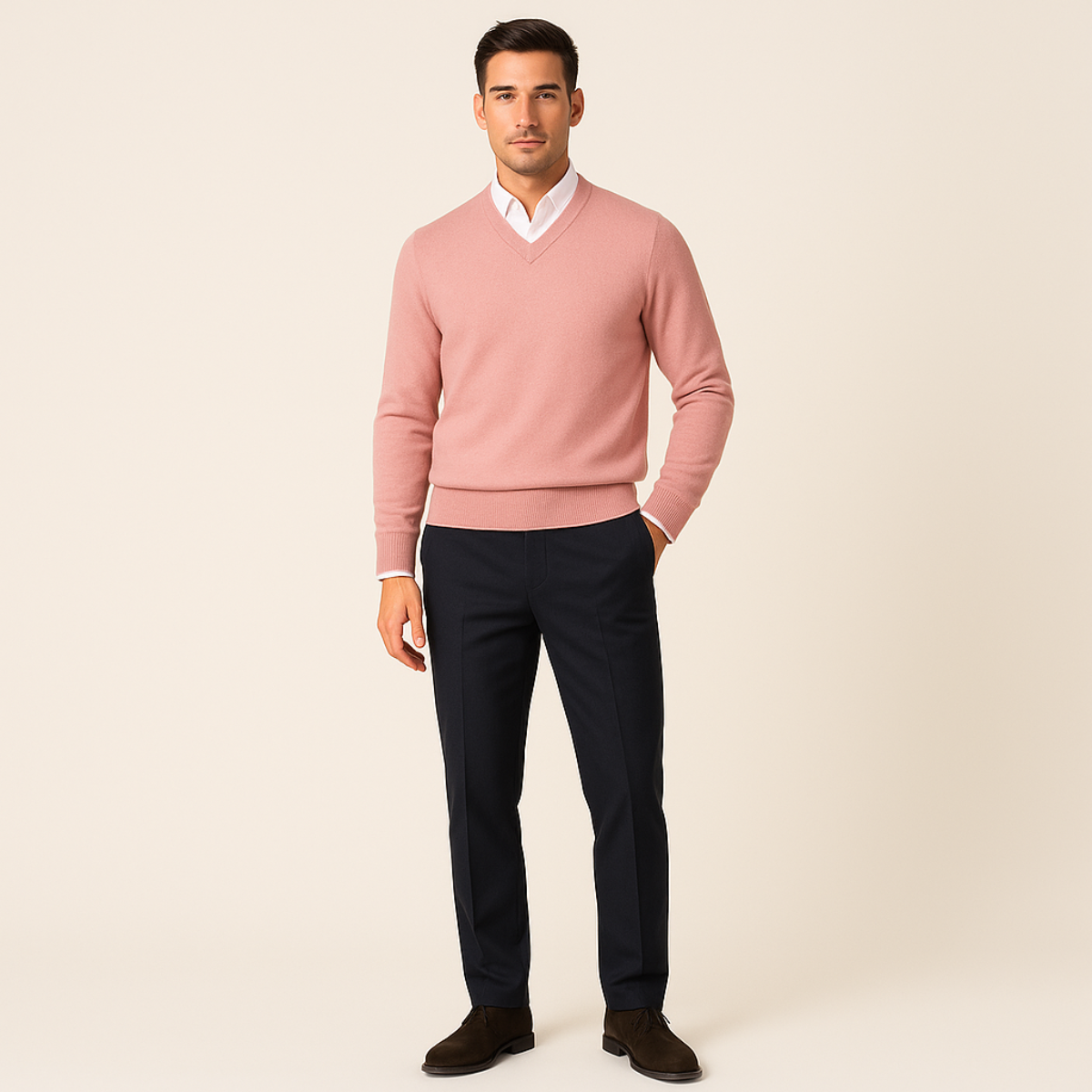 Luxurious Men's Cashmere Sweater
