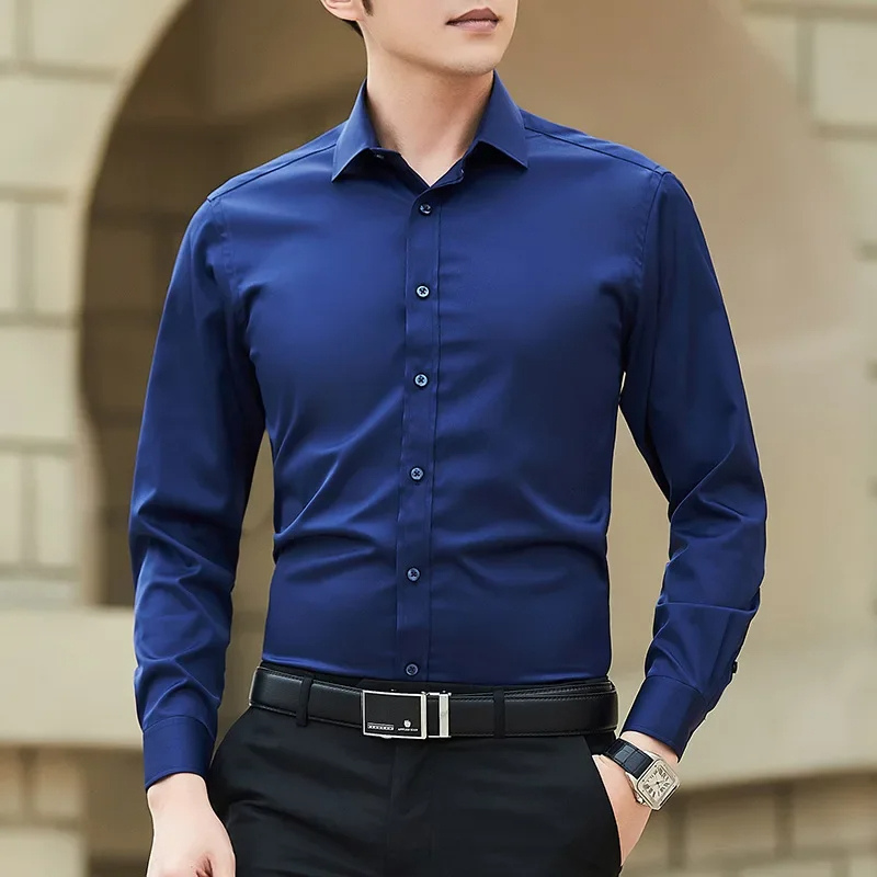 Regular Fit Mens Long Sleeve Button Down Shirt