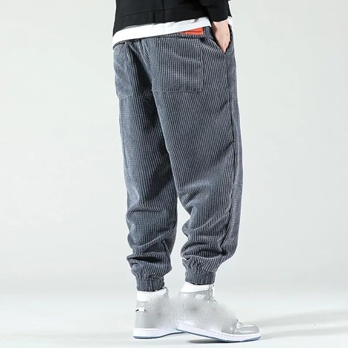 Comfortable Loose Fit Corduroy Pants for Casual Wear