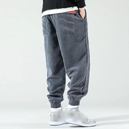 Comfortable Loose Fit Corduroy Pants for Casual Wear