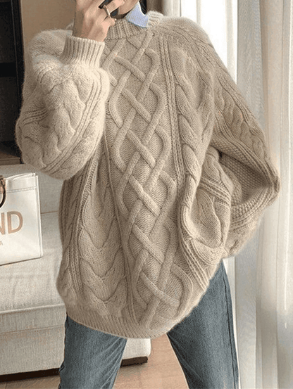 Comfortable Loose Fit Ladies Sweater