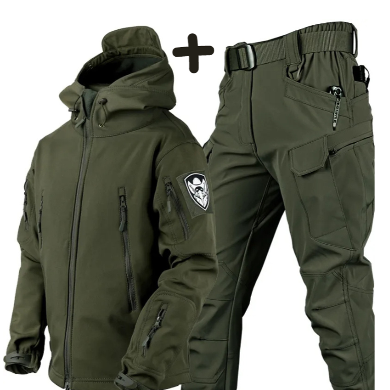 Tough Outdoor Cargo Jacket and Pants Set - OutfitLondon