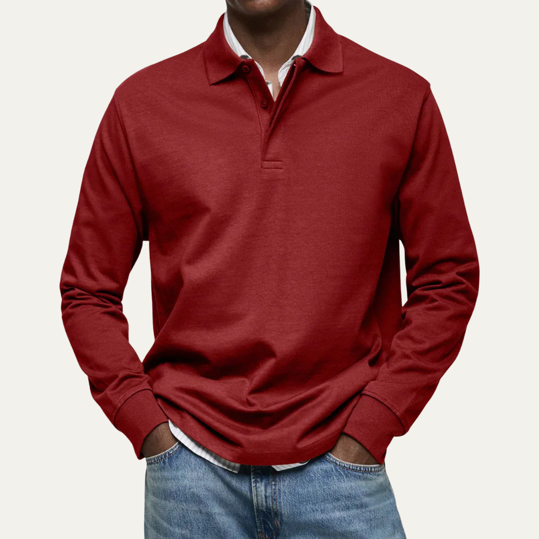 Classic Fit Mens Polo in Thick Cotton - OutfitLondon