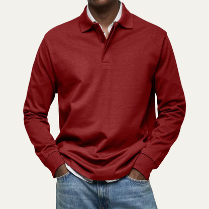 Classic Fit Mens Polo in Thick Cotton - OutfitLondon