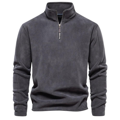 Men's Padded Fleece Neck Sweater