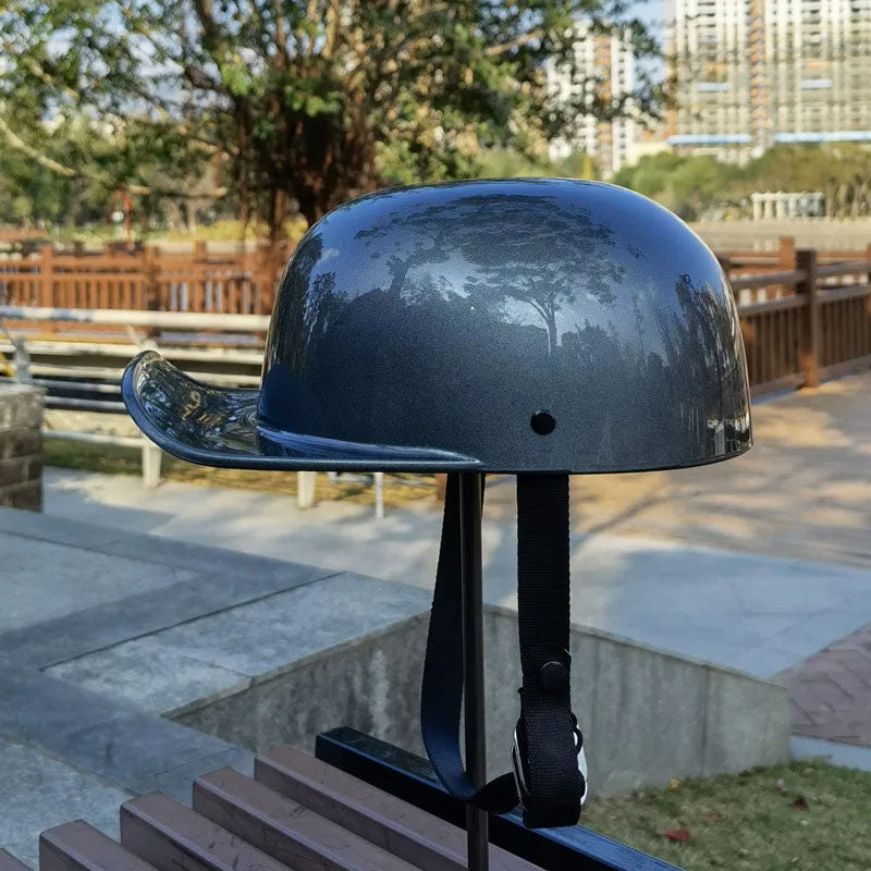 Vintage DOT Bike Half Face Helmet Cap Style