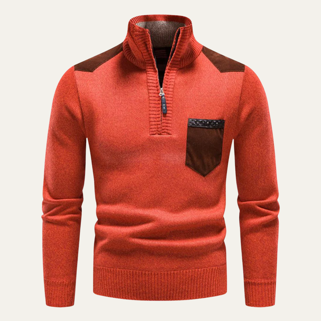 Practical Mens Quarter Zip Fleece Jacket