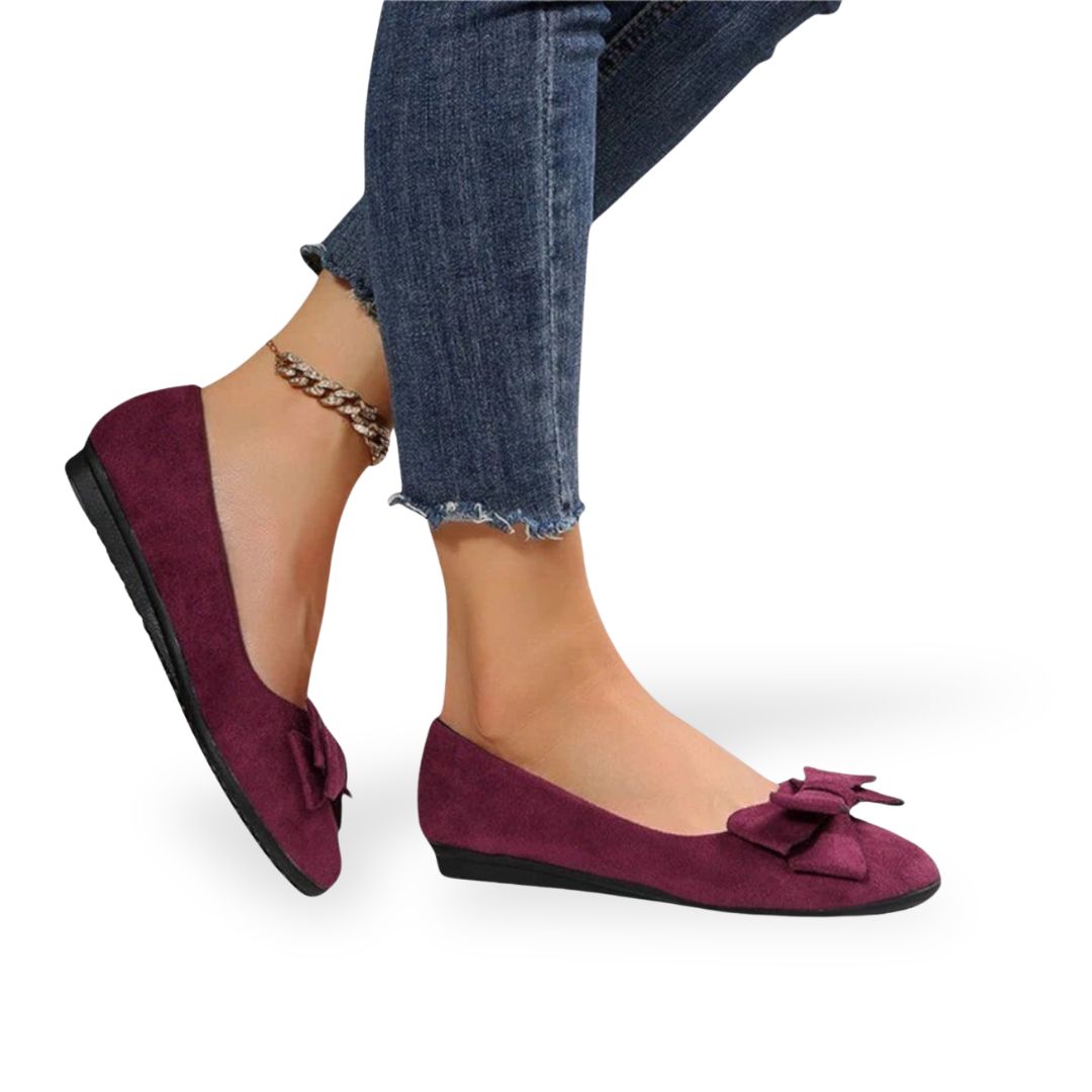 Comfortable Leather Arch Support Flat Shoes Women - OutfitLondon