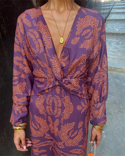 Elegant Silk Tie Dress