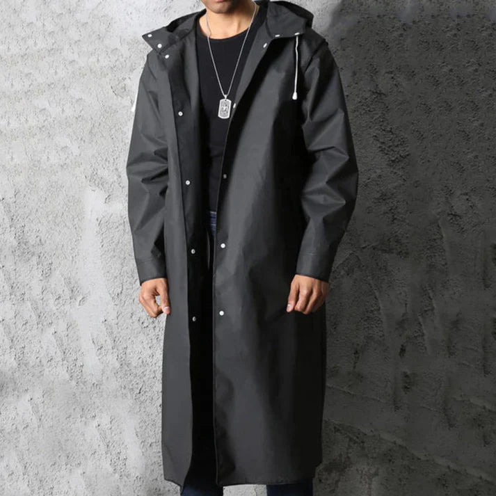 Breathable Mens Rain Jacket With Hood - OutfitLondon