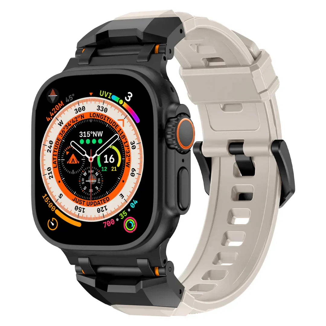 Flexible Rubber Strap For Apple Watch